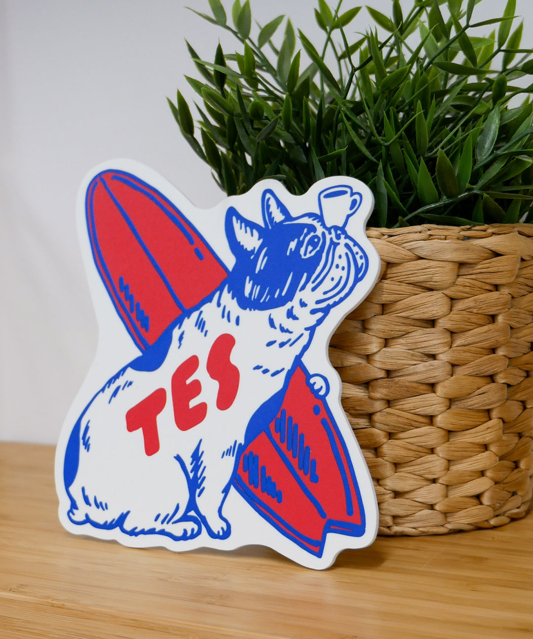 WEB / FLAG SHOP限定】TES INTERIOR CUTTING MAT -BUHI CAFE design