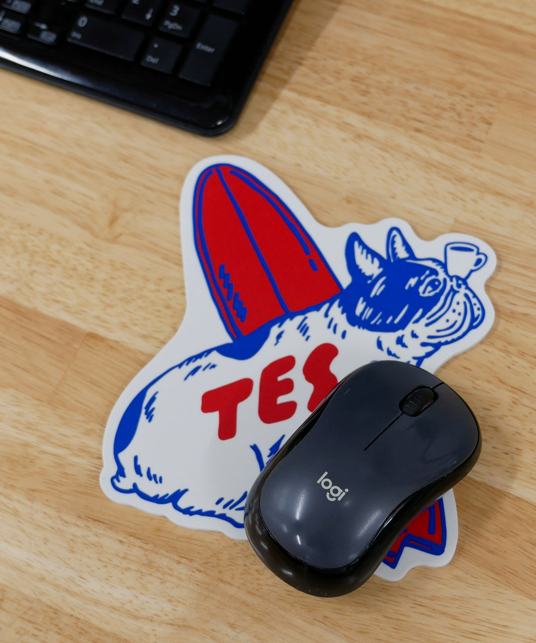 TES  BUHIラグマット☆こっちゃん WEB / FLAG SHOP限定】TES INTERIOR CUTTING MAT -BUHI CAFE design