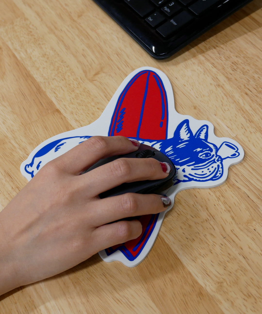 TES  BUHIラグマット☆こっちゃん WEB / FLAG SHOP限定】TES INTERIOR CUTTING MAT -BUHI CAFE design