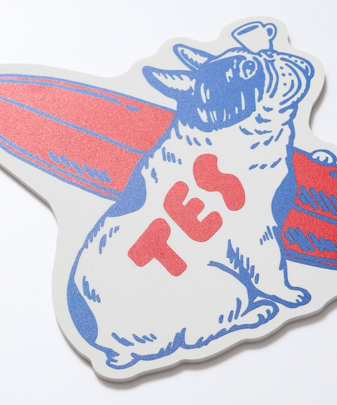 TES  BUHIラグマット☆こっちゃん WEB / FLAG SHOP限定】TES INTERIOR CUTTING MAT -BUHI CAFE design