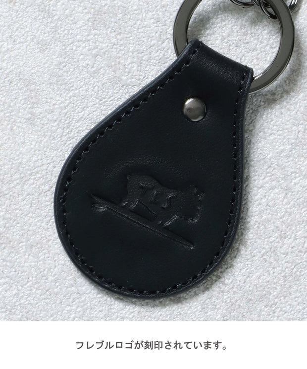 【WEB / FLAG SHOP限定】TES LEATHER MAGNET KEY HOLDER / キーホルダー