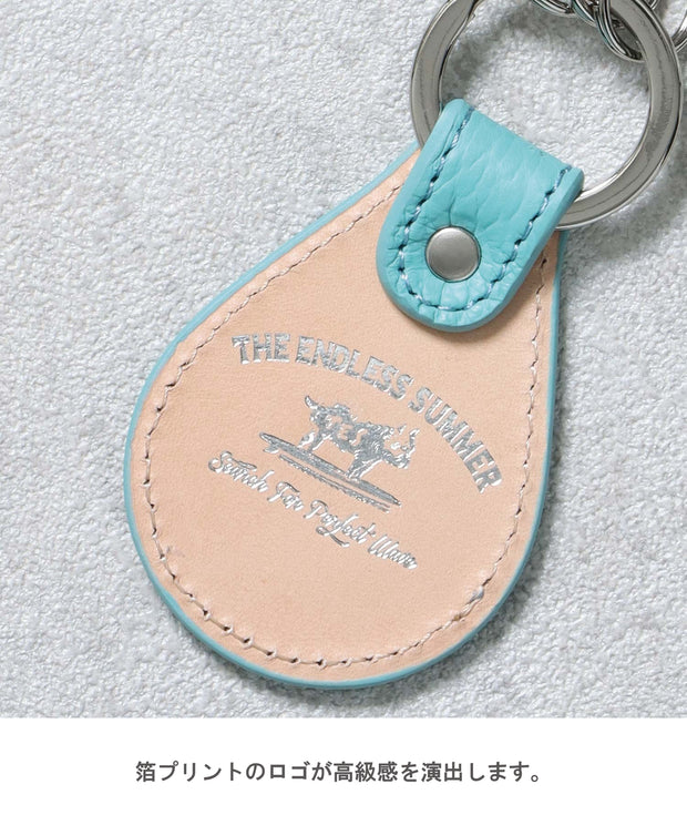 【WEB / FLAG SHOP限定】TES LEATHER MAGNET KEY HOLDER / キーホルダー