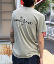 【WEB / FLAG SHOP限定】TES CALIFORNIA PIGMENT DYE T-SHIRT /ピグメント・半袖T