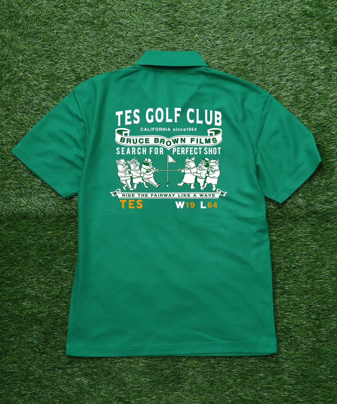 TES GOLF POLO PATCH LOGO / ポロシャツ – TES | THE ENDLESS SUMMER