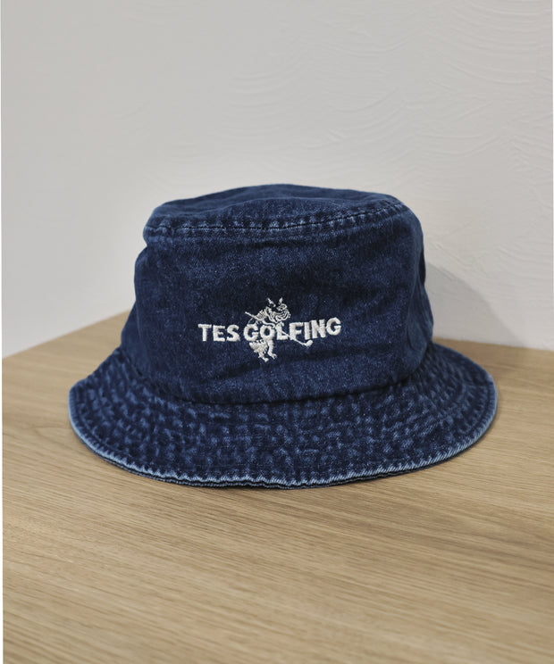 6月下旬お届け予定》TES GOLFING DENIM BUCKET HAT / バケットハット