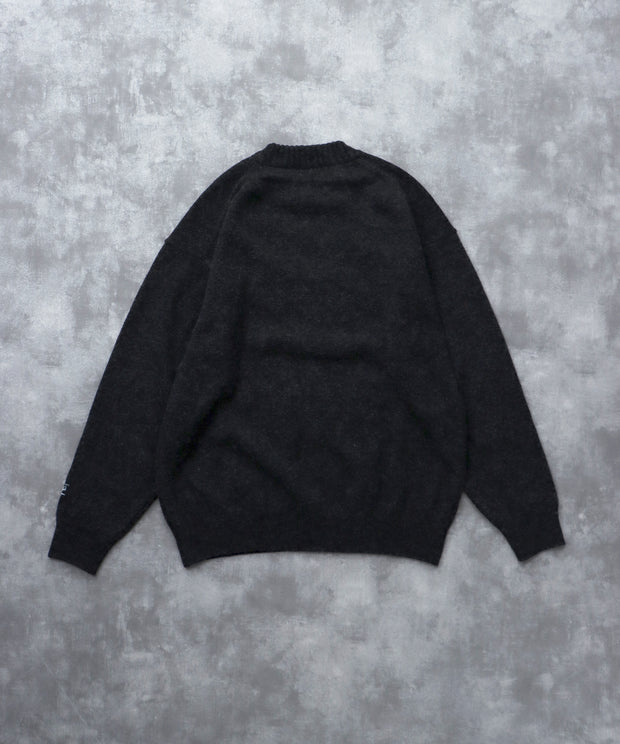 《11月下旬お届け予定》TES SAGARA BUHI WOOL KNIT / クルーネックニット