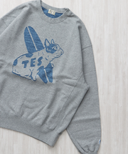 【WEB / FLAG SHOP限定】TES BUHI CAFE OPAL FINISH CREWNECK SWEAT / クルーネックスウェット