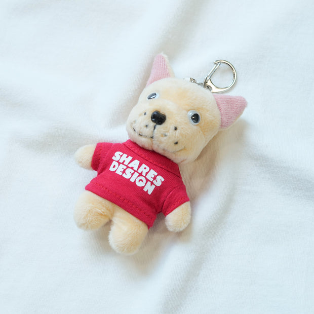 SHARES TOY KEY HOLDER / ぬいぐるみキーホルダー クリーム – TES
