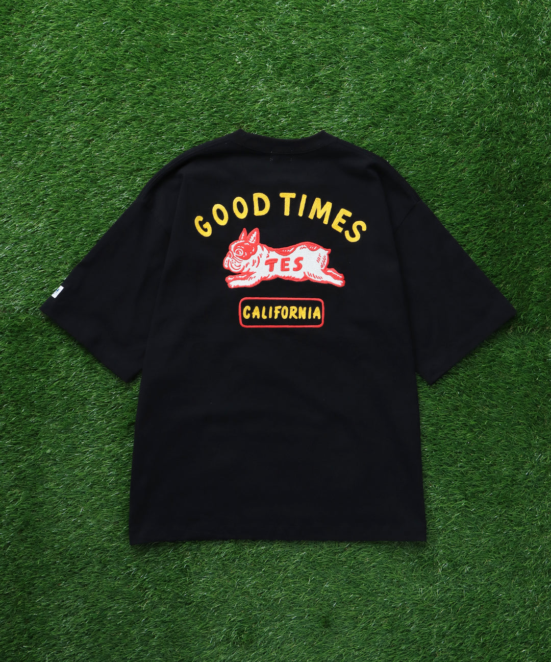 TES GOOD TIMES EMB BIG T-SHIRT / ビッグシルエットTシャツ – TES