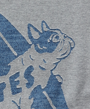 【WEB / FLAG SHOP限定】TES BUHI CAFE OPAL FINISH CREWNECK SWEAT / クルーネックスウェット