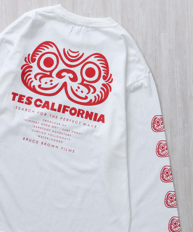 TES BUHI DARUMA LONG SLEEVE T-SHIRT / ロンT – TES | THE ENDLESS SUMMER