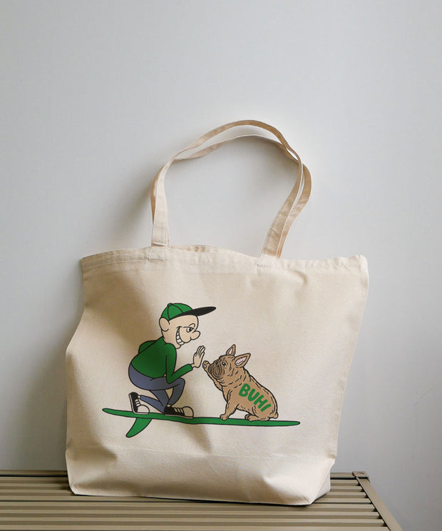 ≪カスタムオーダー≫TES HIGHFIVE BUHI CUSTOM BIG TOTE BAG/トートバッグ