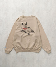 《再入荷》【WEB / FLAG SHOP限定】TES PIDE PT SWEAT/ クルースウェット