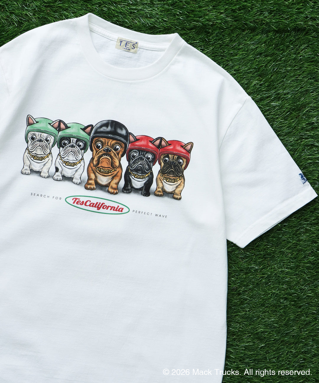 TES x MACK TRUCKS COLLABORATION TEE Type-B / マックトラックス