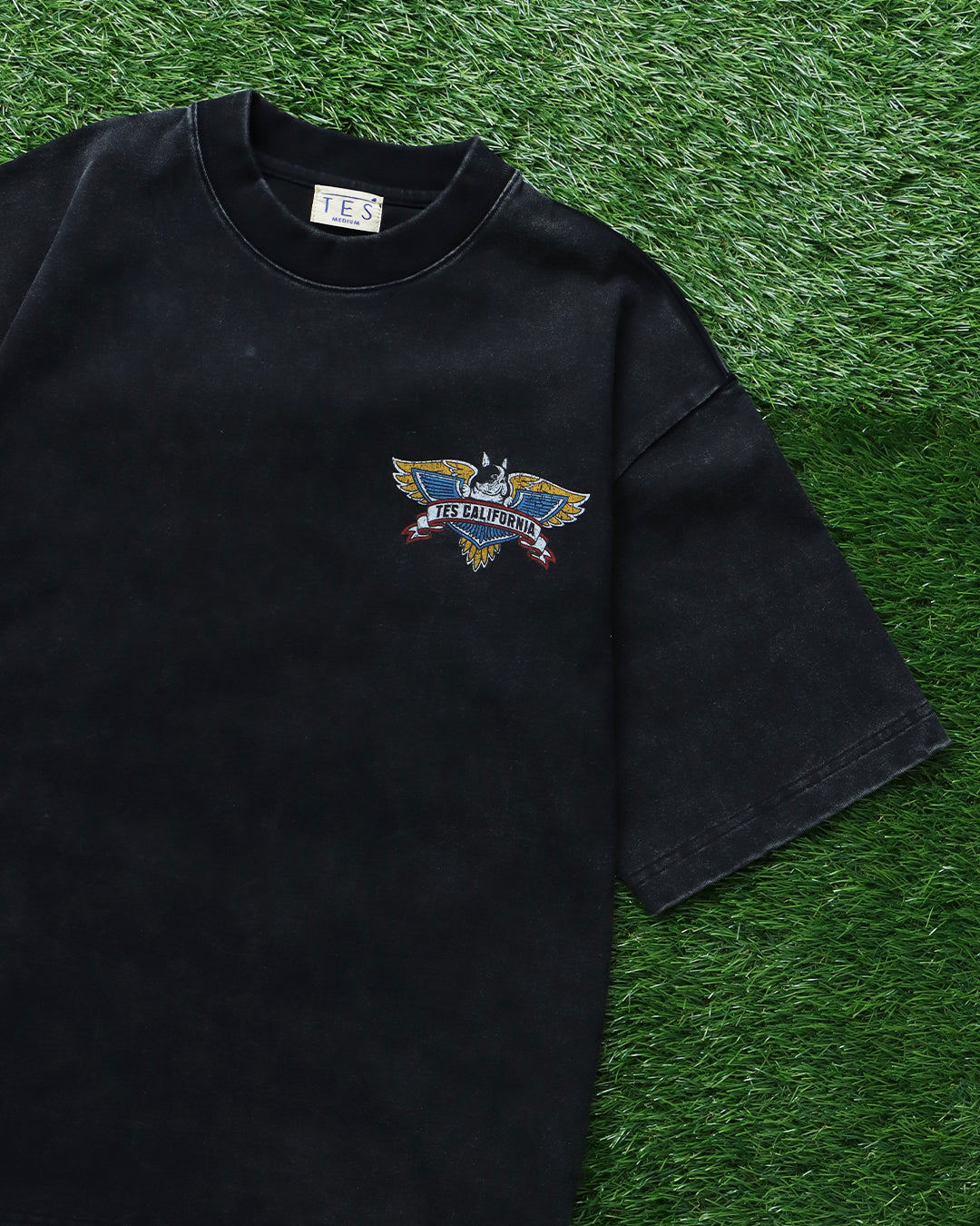 一部予約商品》TES VINTAGE BIKER T-SHIRT / ビッグシルエットTシャツ