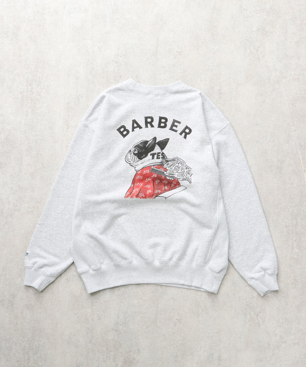 【WEB / FLAG SHOP限定】TES BARBER PT SWEAT/ クルースウェット