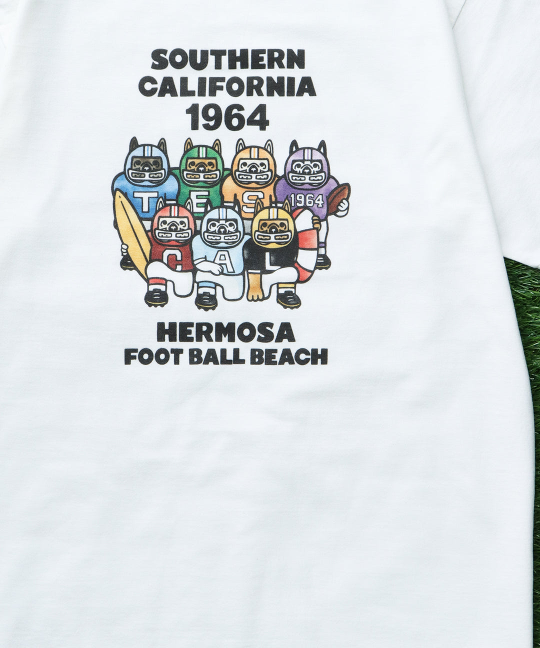 7月下旬お届け予定》TES 8812 HERMOSA FOOTBALL TEE / Tシャツ – TES