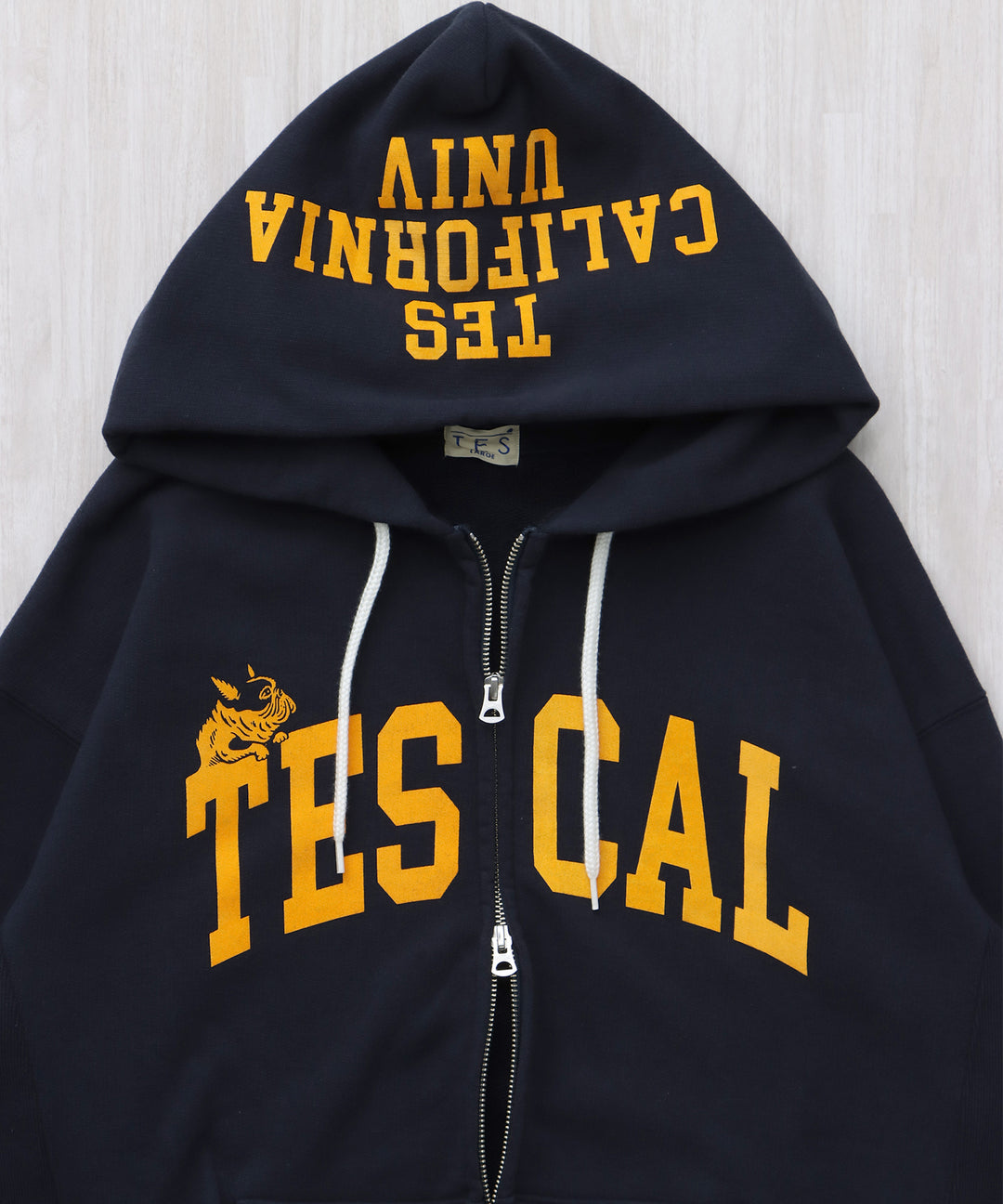 TES COLLEGE SWEAT ZIP PARKA / スウェットパーカー – TES | THE 