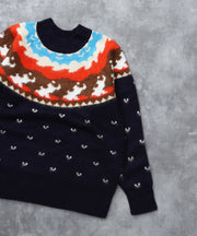 TES FB JQ KNIT / クルーネックニット