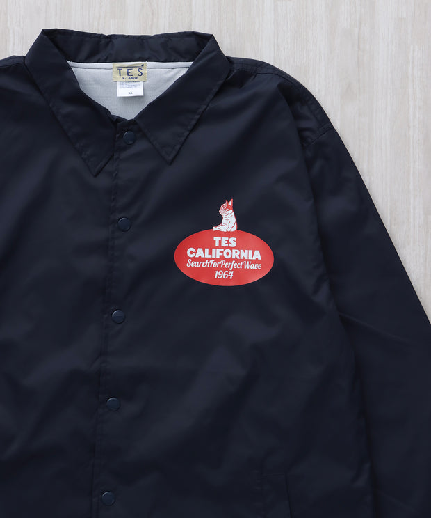 《1月中旬お届け予定》	 TES CALIFORNIA CREW COACH JACKET / コーチジャケット