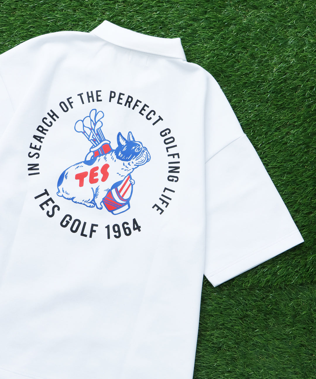 TES BUHI GOLFER BIG POLO / ビッグシルエットPOLOシャツ – TES | THE
