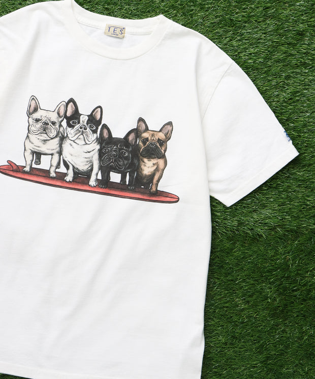 【WEB / FLAG SHOP限定】TES 4BUHI NEO VINTAGE T-SHIRT / Tシャツ