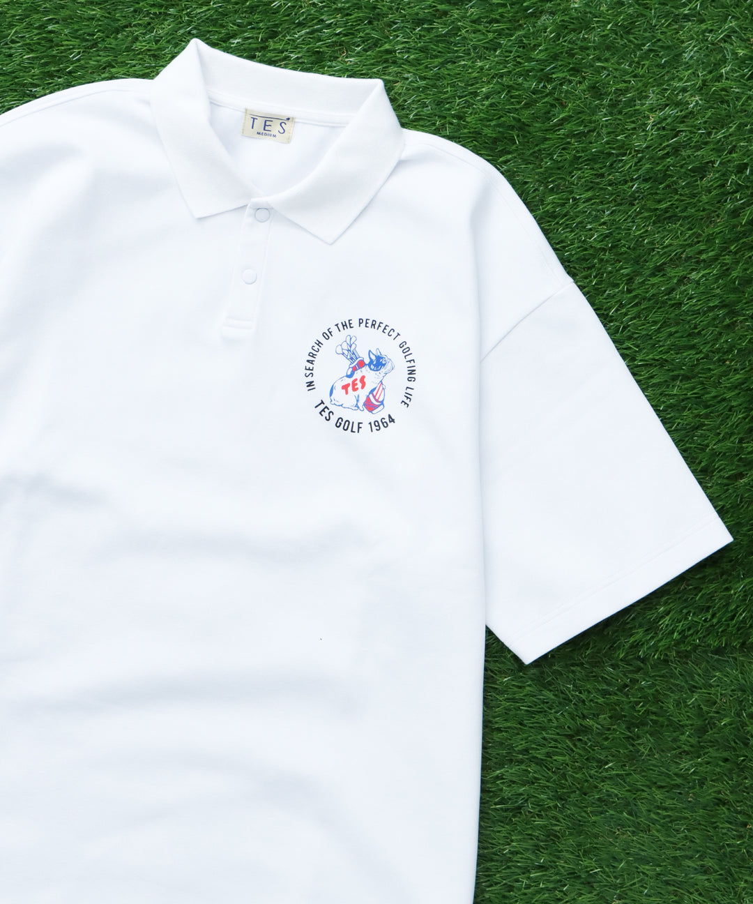 TES BUHI GOLFER BIG POLO / ビッグシルエットPOLOシャツ – TES | THE