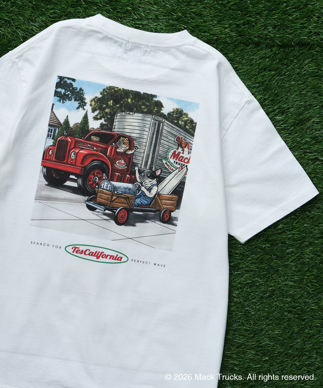TES x MACK TRUCKS COLLABORATION TEE Type-C / マックトラックス