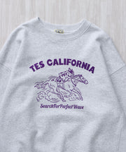 TES 2026 HORSE RIDE FLOCKY CN CN SWEAT / クルーネックスウェット