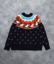 TES FB JQ KNIT / クルーネックニット
