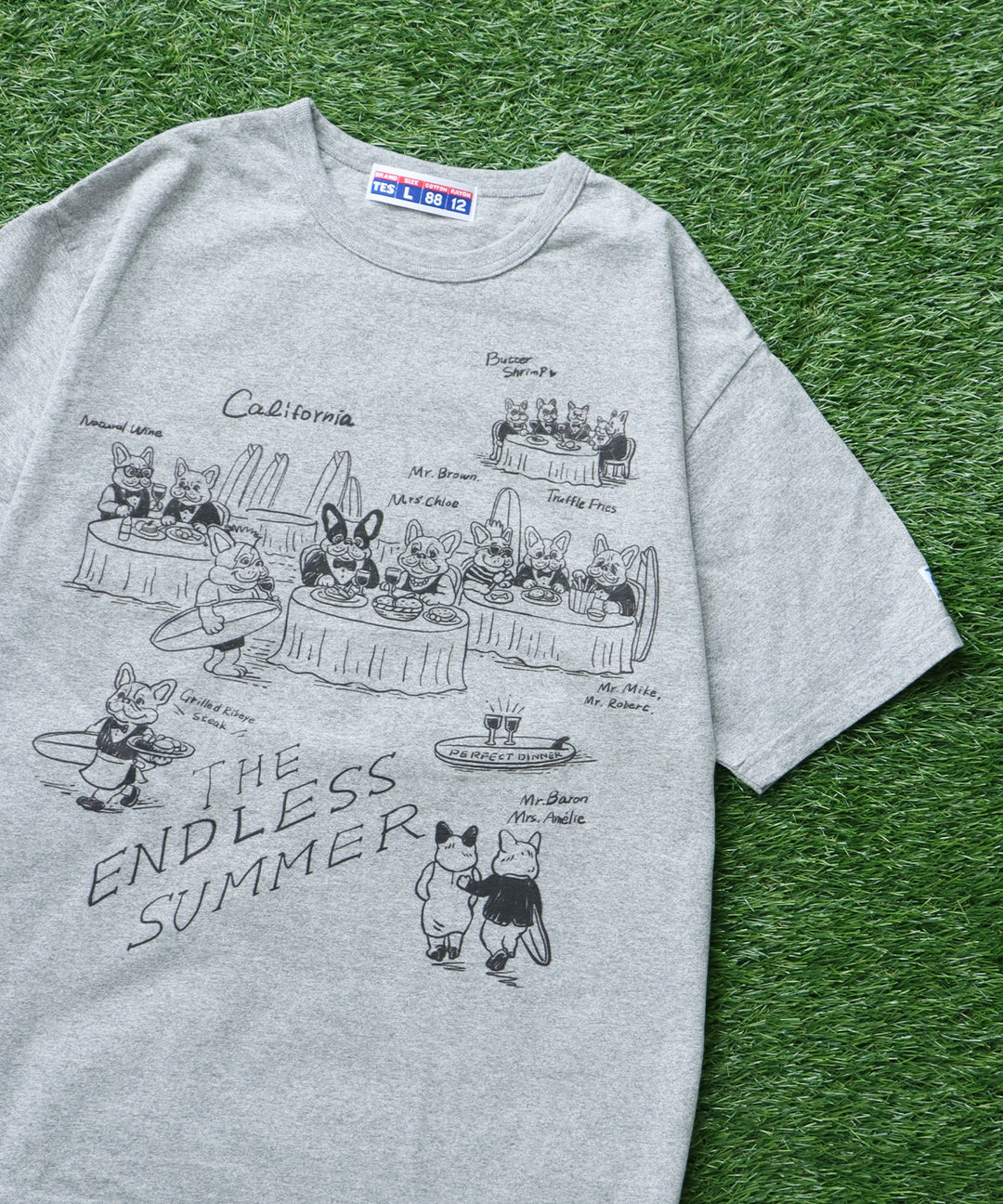 TES 8812 BUHI DINNER / Tシャツ – TES | THE ENDLESS SUMMER