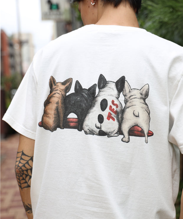 【WEB / FLAG SHOP限定】TES 4BUHI NEO VINTAGE T-SHIRT / Tシャツ