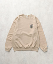 【WEB / FLAG SHOP限定】TES BARBER PT SWEAT/ クルースウェット