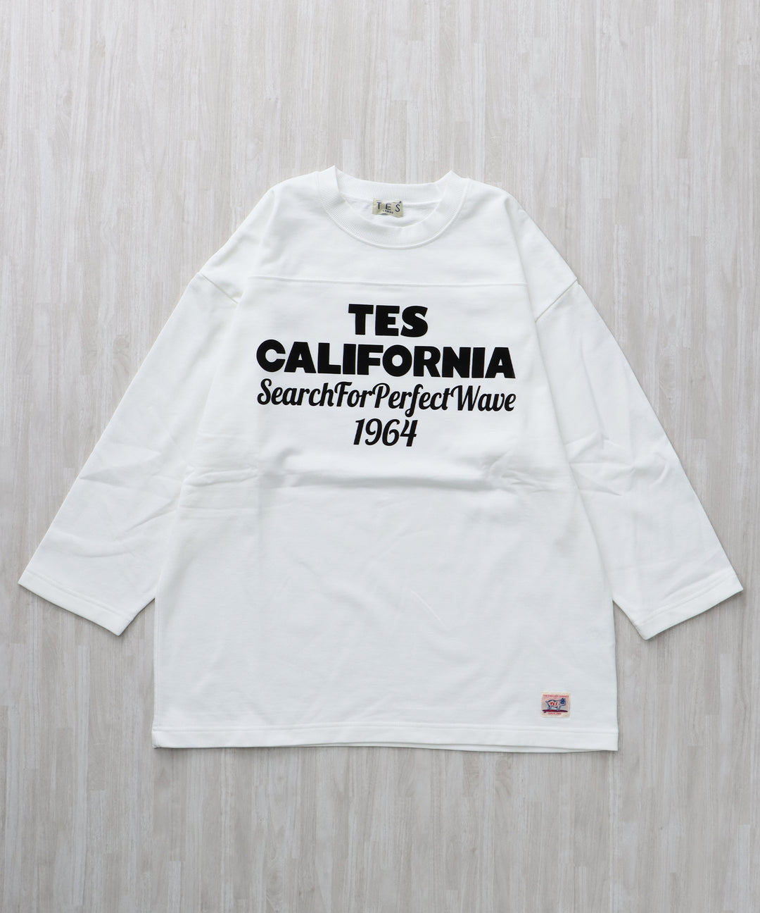 12月下旬お届け予定》TES CALIFORNIA FOOT BALL T-SHIRT 9SLEEVE