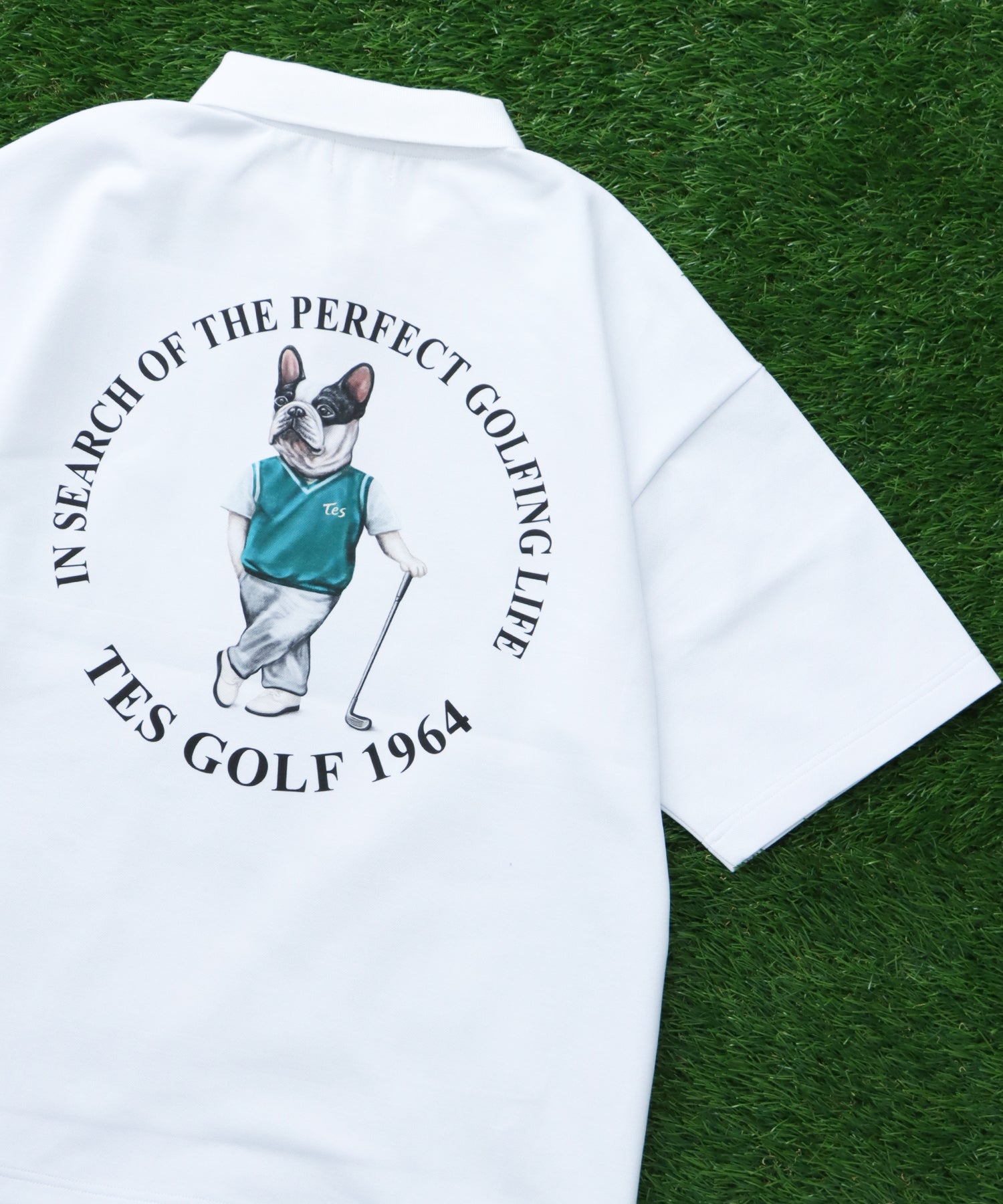 TES BUHI GOLFER BIG POLO / ビッグシルエットPOLOシャツ – TES | THE