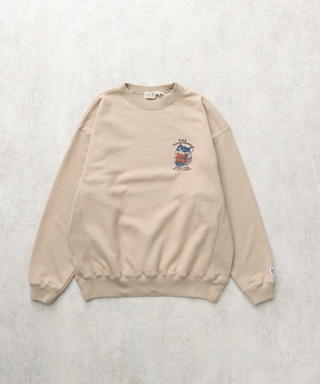 WEB / FLAG SHOP限定】TES DARUMA PT SWEAT/ クルースウェット – TES