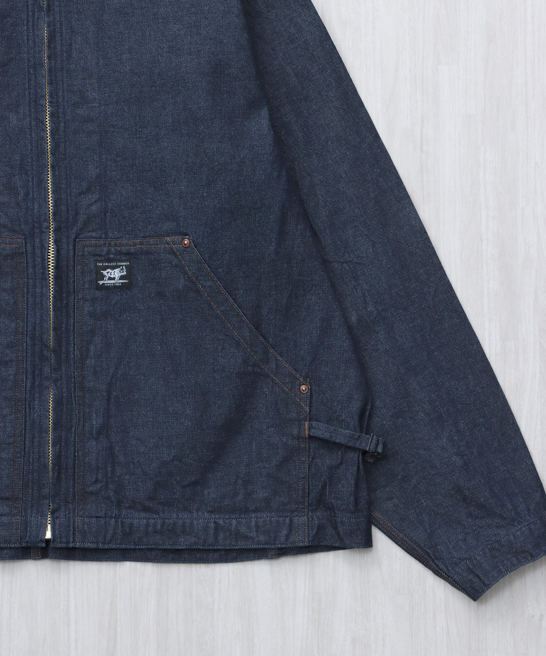 Tamme DENIM WORK JACKET 23SS デニムジャケット 11月中旬お届け予定》【WEB / FLAG SHOP限定】TES×Domingo Denim