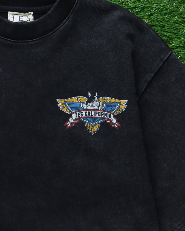 アトリエgg ヴィンテージエンブレムTシャツ TES VINTAGE BIKER T-SHIRT / ビッグシルエットTシャツ – TES | THE