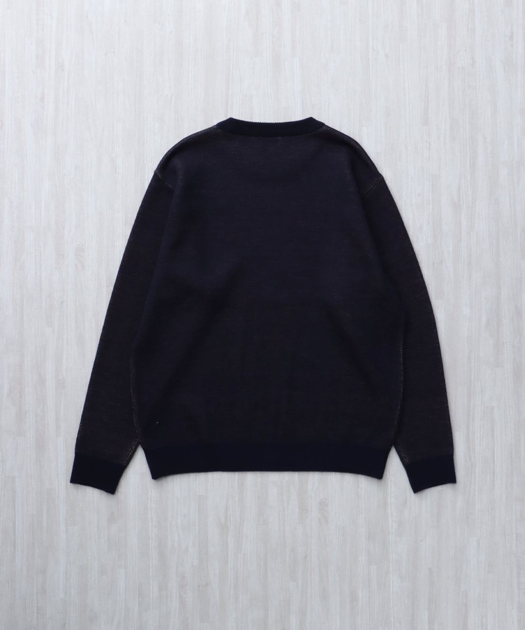 WEB / FLAG SHOP限定】TES JAPAN MADE TURN BUHI KNIT CN /クルー