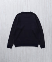 【WEB / FLAG SHOP限定】TES JAPAN MADE  TURN BUHI KNIT CN /クルーネックニット