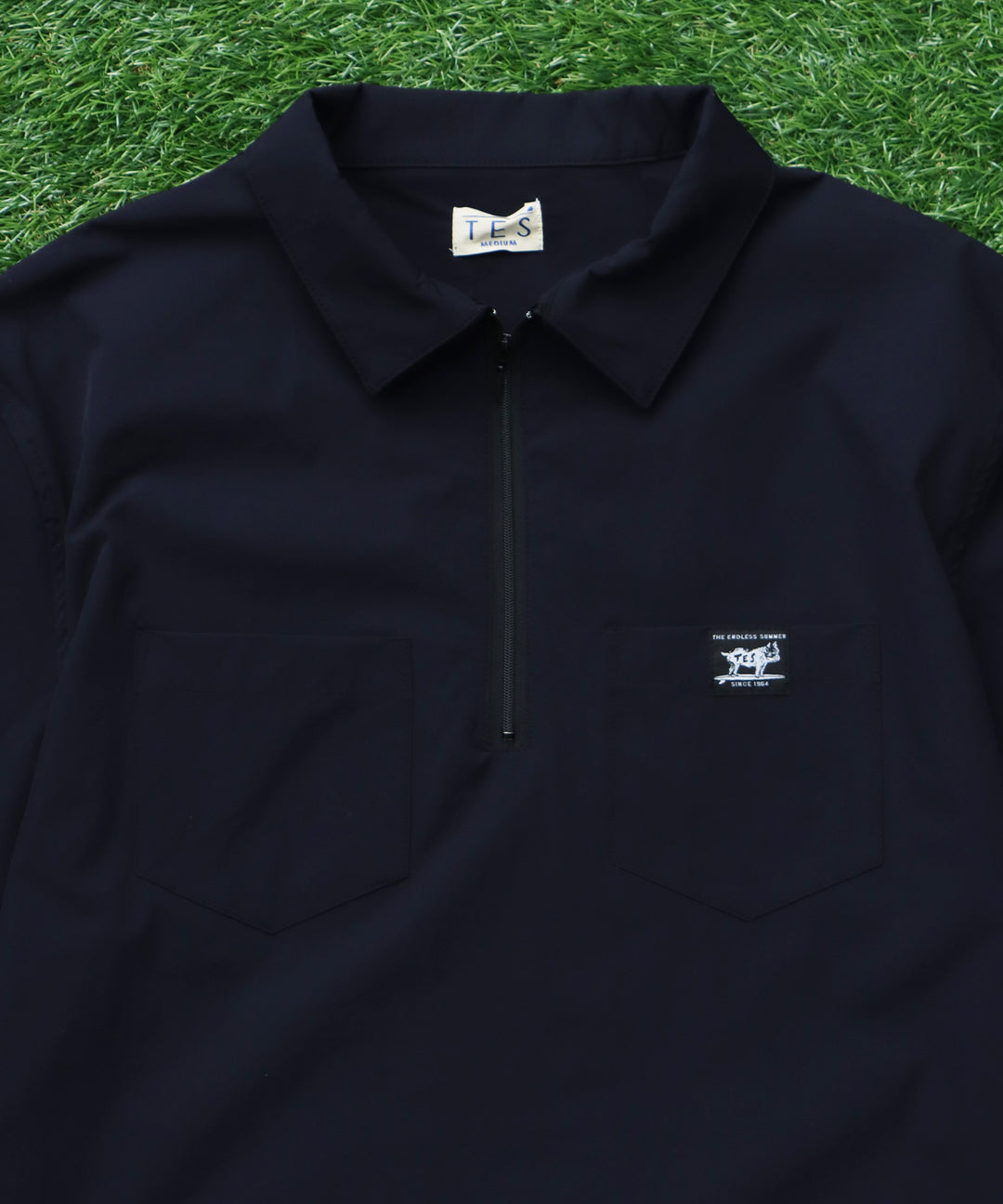TES COMFORT HALF ZIP SHIRT / 半袖ハーフジップシャツ – TES | THE