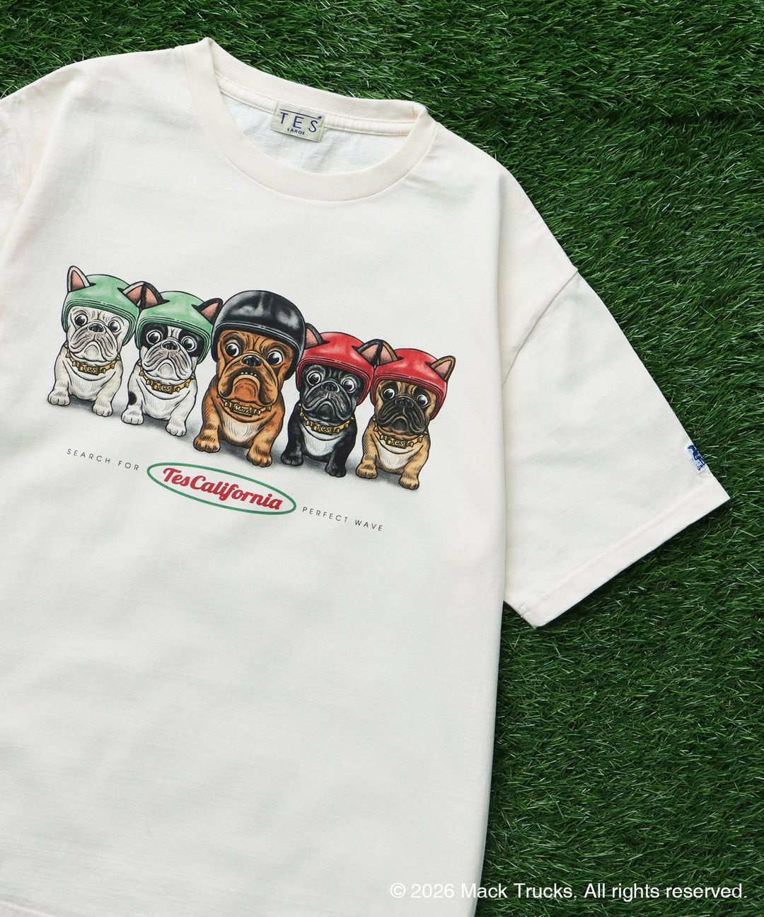 TES x MACK TRUCKS COLLABORATION TEE Type-B / マックトラックス