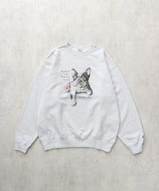 《再入荷》【WEB / FLAG SHOP限定】TES PIDE PT SWEAT/ クルースウェット