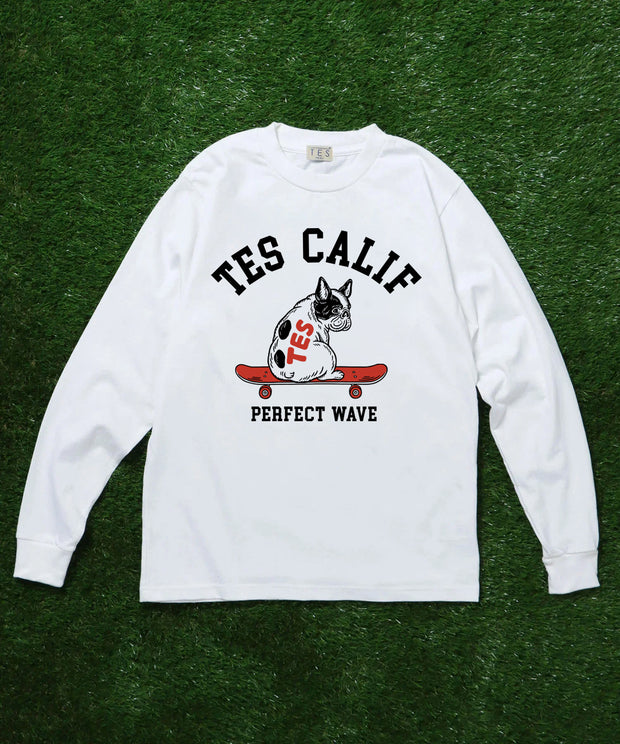 ≪カスタムオーダー≫TES COLLEGE BUHI CUSTOM LONG SLEEVE T-SHIRT / ロンT