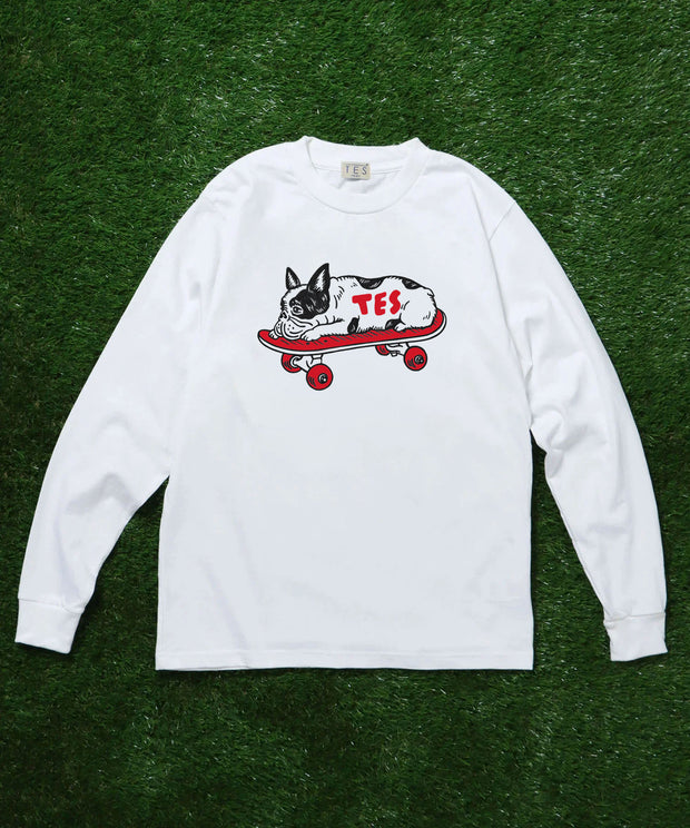 ≪カスタムオーダー≫TES FACEDOWN BUHI CUSTOM LONG SLEEVE T-SHIRT / ロンT