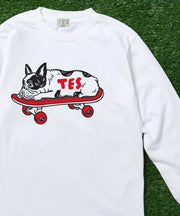 ≪カスタムオーダー≫TES FACEDOWN BUHI CUSTOM LONG SLEEVE T-SHIRT / ロンT