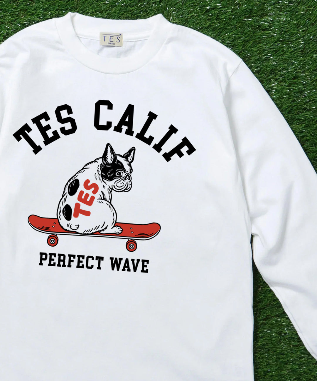 ≪カスタムオーダー≫TES COLLEGE BUHI CUSTOM LONG SLEEVE T-SHIRT / ロンT – TES | THE  ENDLESS SUMMER