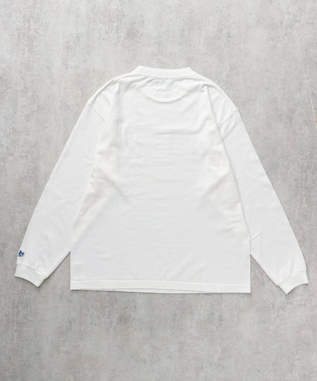 【WEB / FLAG SHOP限定】《11月下旬お届け予定》無地TEE？？ LINKS JQ TES LOGO LONG SLEEVE T / ロンT