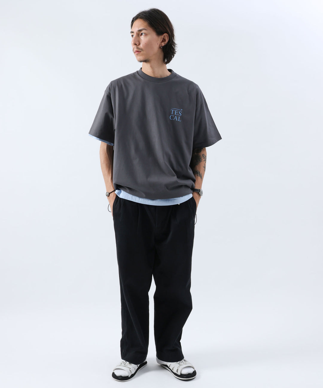 7月下旬お届け予定》 【WEB / FLAG SHOP限定】TES LOCAL CREW RELAX