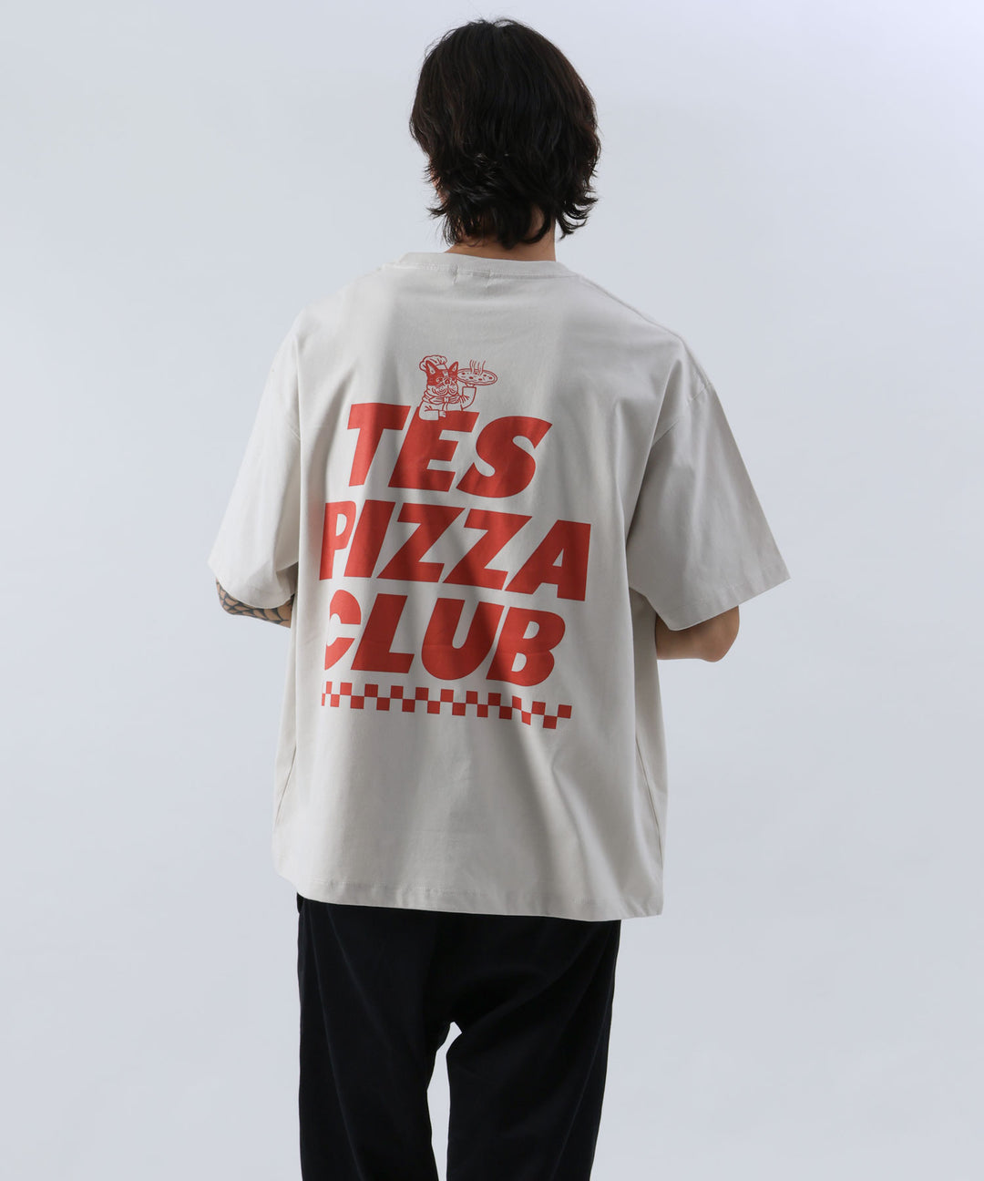 7月下旬お届け予定》【WEB / FLAG SHOP限定】TES PIZZA CLUB T-SHIRT